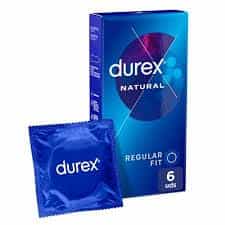 Imagen de DUREX NATURAL PLUS PRESERVATIVOS 6 UNIDADES
