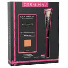 Imagen de Germinal Acción Inmediata Radiance Lift Serum Foundation Medium Dark 30 Ml + Brocha De Maquillaje