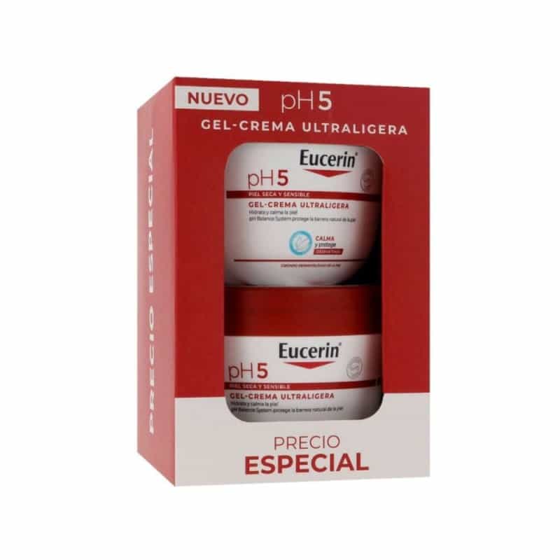Imagen de EUCERIN DUPLO GEL CREMA ULTRALIGERA 2X350 ML