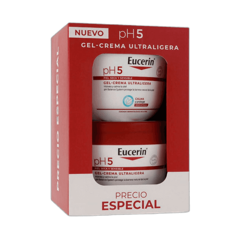 Imagen de DUPLO EUCERIN GEL CREMA ULTRA LIGERA 350+ 350 ML