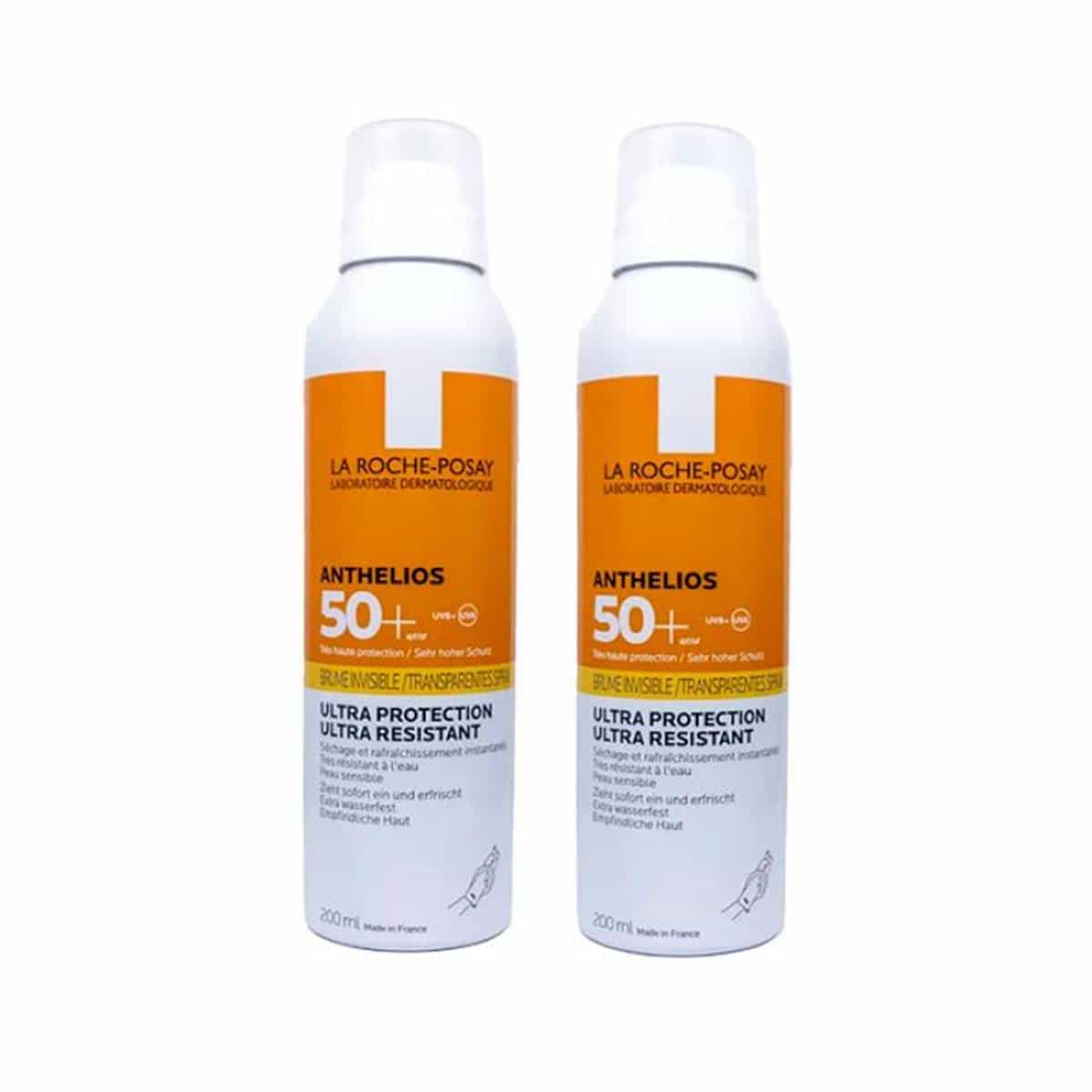 Imagen de Anthelios Duplo Bruma Corporal Spf50+ 2x200 Ml