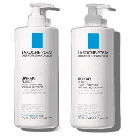 Imagen de DUPLO LIPIKAR FLUIDO 750 ML + 750 ML
