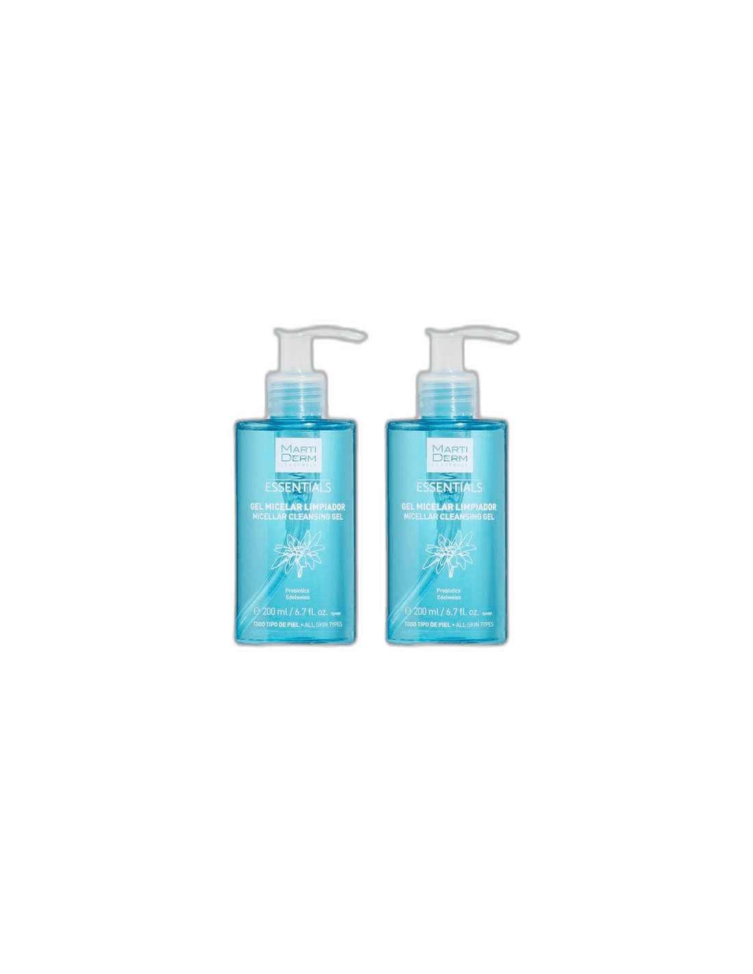 Imagen de DUPLO MARTIDERM GEL MICELAR LIMPIADOR 200ML+200ML