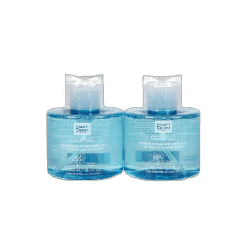 Imagen de DUPLO MARTIDERM SOLUCION MICELAR LIMPIADOR 300ML+300ML