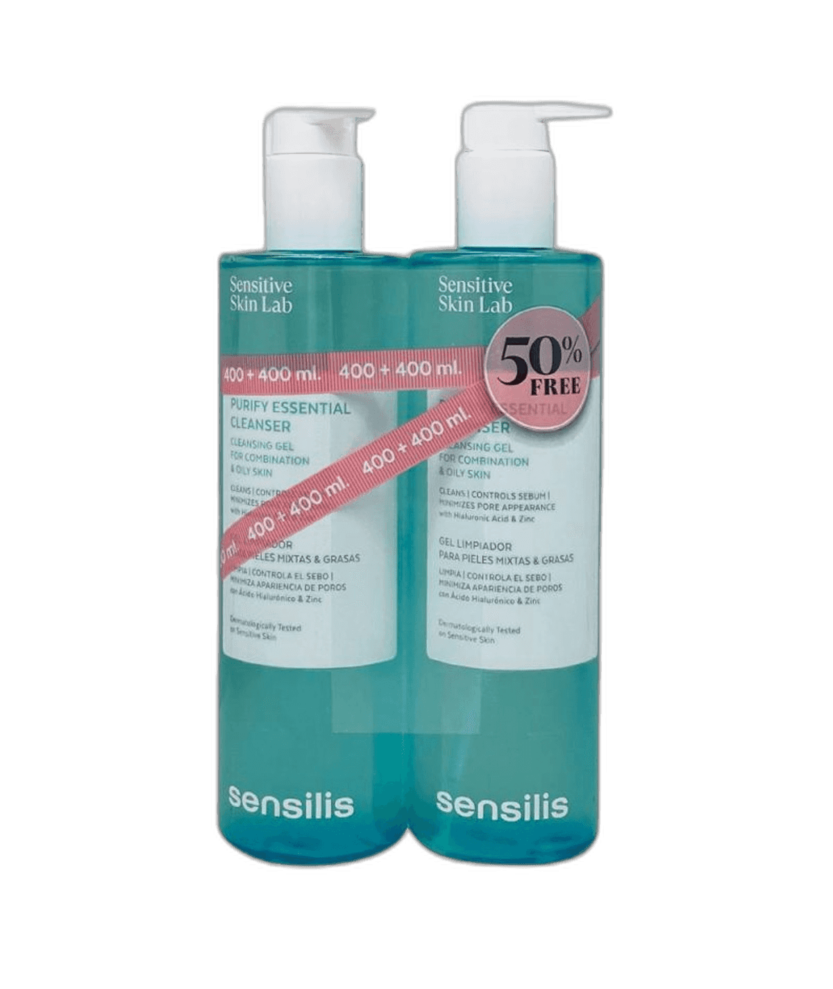 Imagen de DUPLO SENSILIS PURIFY ESSENTIAL CLEANSER 400 + 400 ML