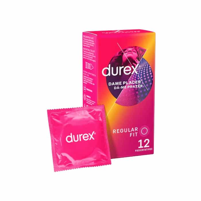 Imagen de DUREX DAME PLACER PRESERVATIVO 12 UNIDADES