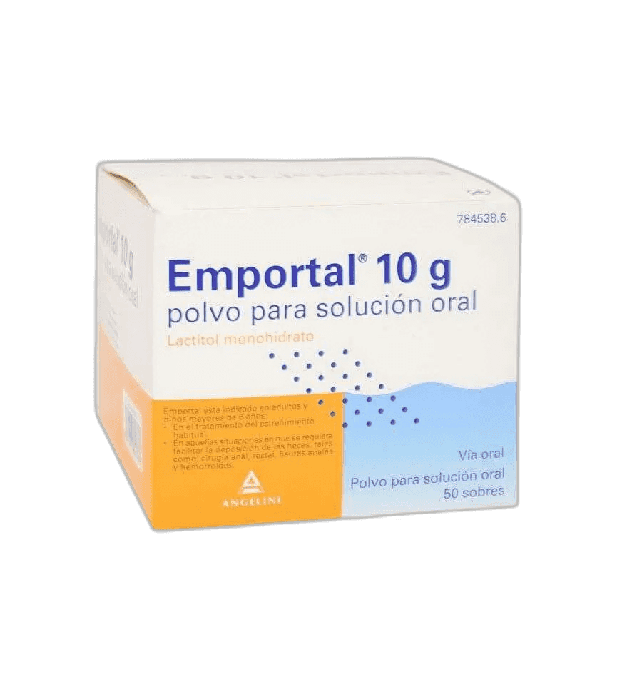 Imagen de EMPORTAL 10 g 50 SOBRES POLVO PARA SOLUCION ORAL