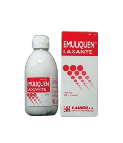 Imagen de EMULIQUEN LAXANTE 478,26 mg/ml + 0,3 mg/ml EMULSION ORAL 1 FRASCO 230 ml