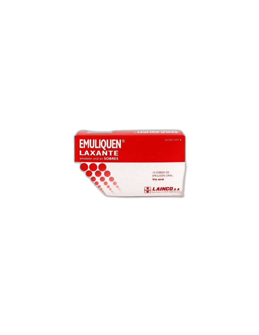 Imagen de EMULIQUEN LAXANTE 7173,9 mg/4,5 mg EMULSION ORAL 10 SOBRES 15 ml