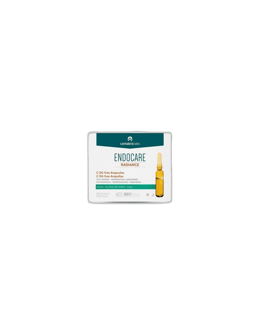 Imagen de ENDOCARE RADIANCE C OIL-FREE 10 AMPOLLAS 2 ML
