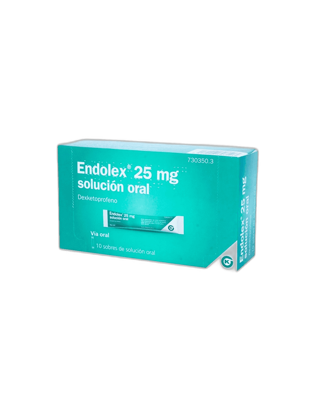 Imagen de ENDOLEX 25 mg 10 SOBRES SOLUCION ORAL 10 ml
