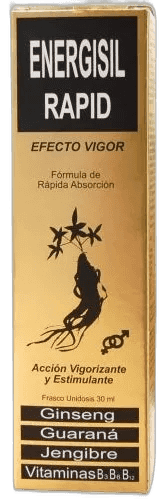Imagen de ENERGISIL VIGOR RAPID 1 FRASCO UNIDOSIS 30 ML