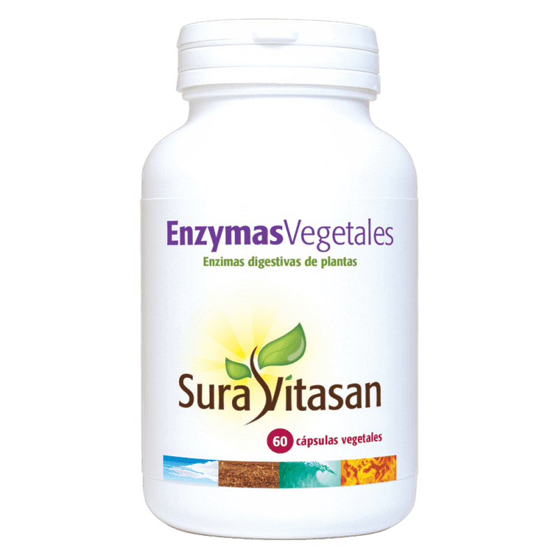 Imagen de ENZYMAS VEGETALES 60 CAPSULAS SURAVITASAN