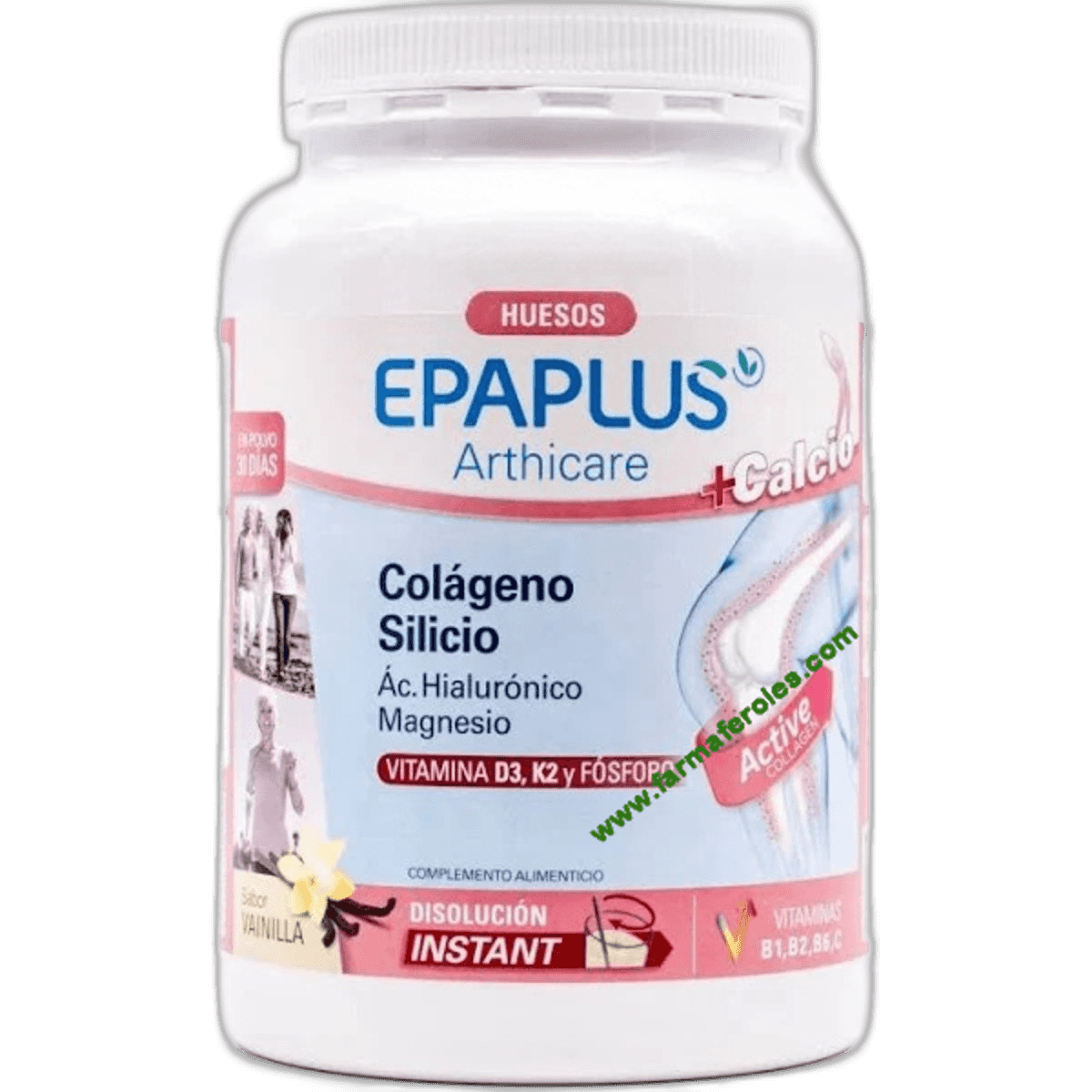 Imagen de EPAPLUS COLAGENO + SILICIO + HIALURONICO + MAGNESIO + CALCIO