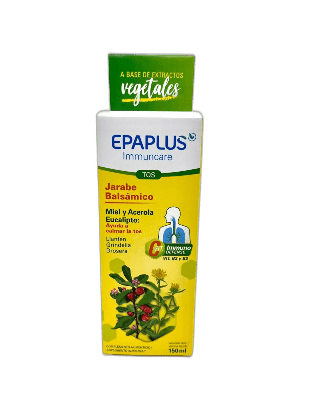 Imagen de EPAPLUS JARABE BALSAMICO ADULTO 1 ENVASE 150 ML