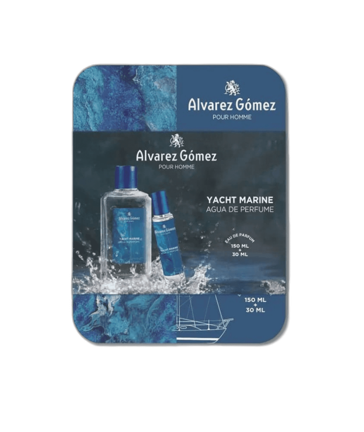 Imagen de ESTUCHE DUPLO ALVAREZ GOMEZ PERFUMES 1 ENVASE AGUA DE COLON