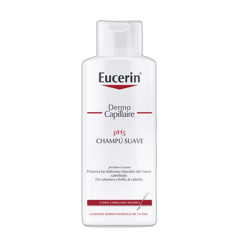 Imagen de EUCERIN DERMOCAPILLAIRE CHAMPU SUAVE PH5 1 ENVASE 250 ML
