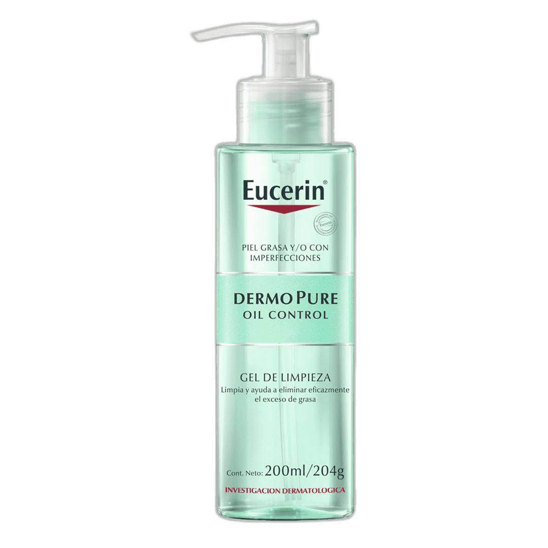 Imagen de EUCERIN DERMOP OIL CONT GEL LIMP FAC 200