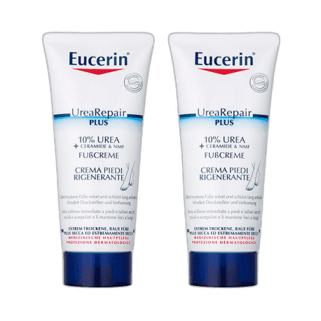 Imagen de EUCERIN DUPLO REPAIR PIES 100 ML + 100 ML
