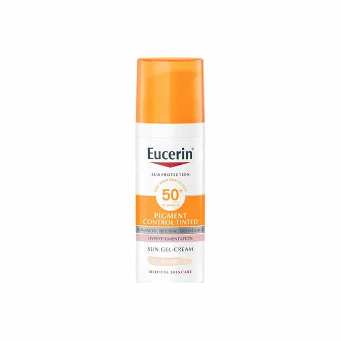 Imagen de Eucerin Pigment Control Sun Gel Crema Spf50+ Color Tono Claro 50 Ml