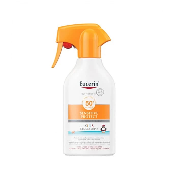 Imagen 2 de Eucerin Sensitive Protect Kids Sun Spray Spf50+ 300 Ml