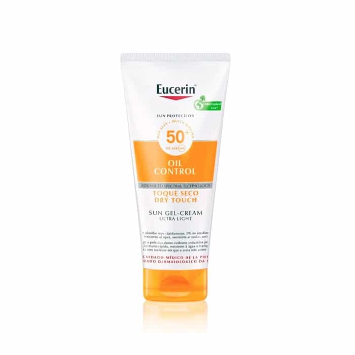 Imagen de Eucerin Sensitive Protect Toque Seco Gel Cream Ultra Light Spf50+ 200 Ml