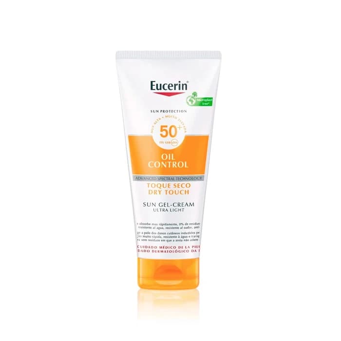 Imagen de Eucerin Sensitive Protect Toque Seco Gel Cream Ultra Light Spf50+ 200 Ml
