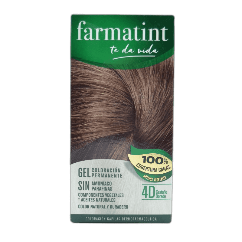 Imagen de FARMATINT 4D CASTAÑO DORADO 130 ML.