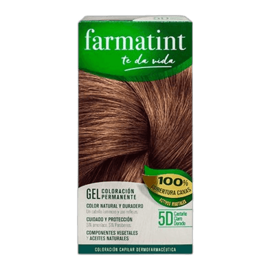 Imagen de FARMATINT 5D CASTAÑO CLARO DORADO 130 ML