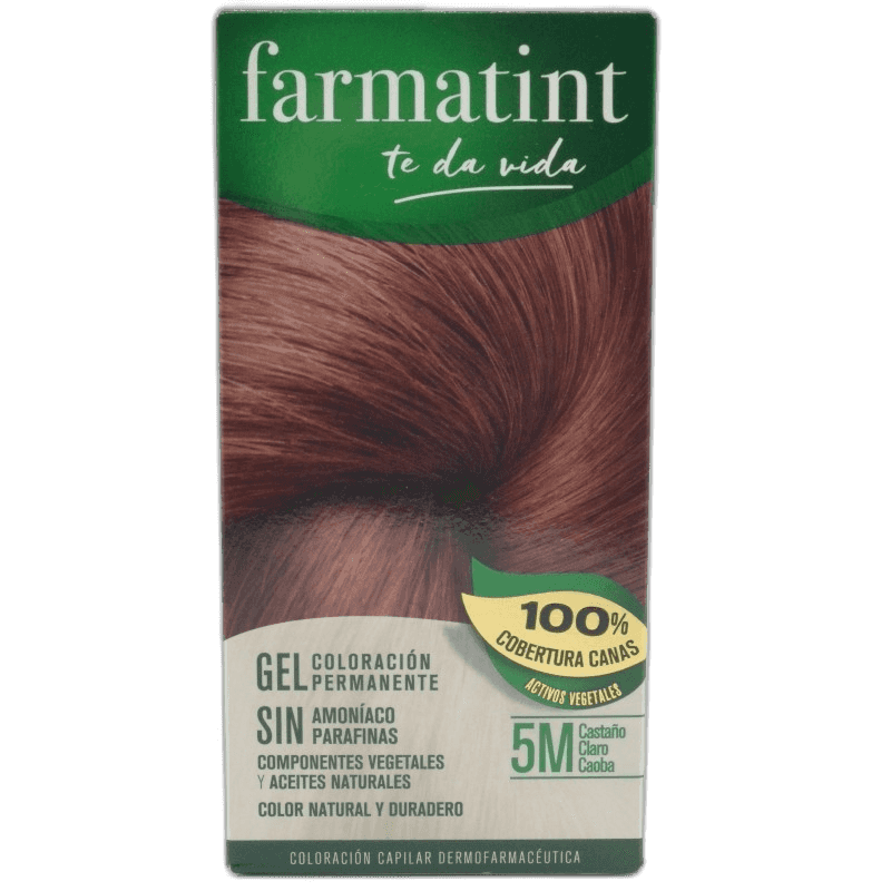 Imagen de FARMATINT 5M CASTAÑO CLARO CAOBA 130 ML.