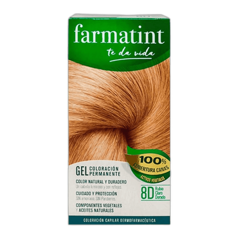 Imagen de FARMATINT 8D RUBIO CLARO DORADO 130 ML.