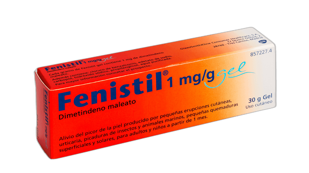 Imagen de FENISTIL 1 mg/g GEL CUTANEO 1 TUBO 30 g