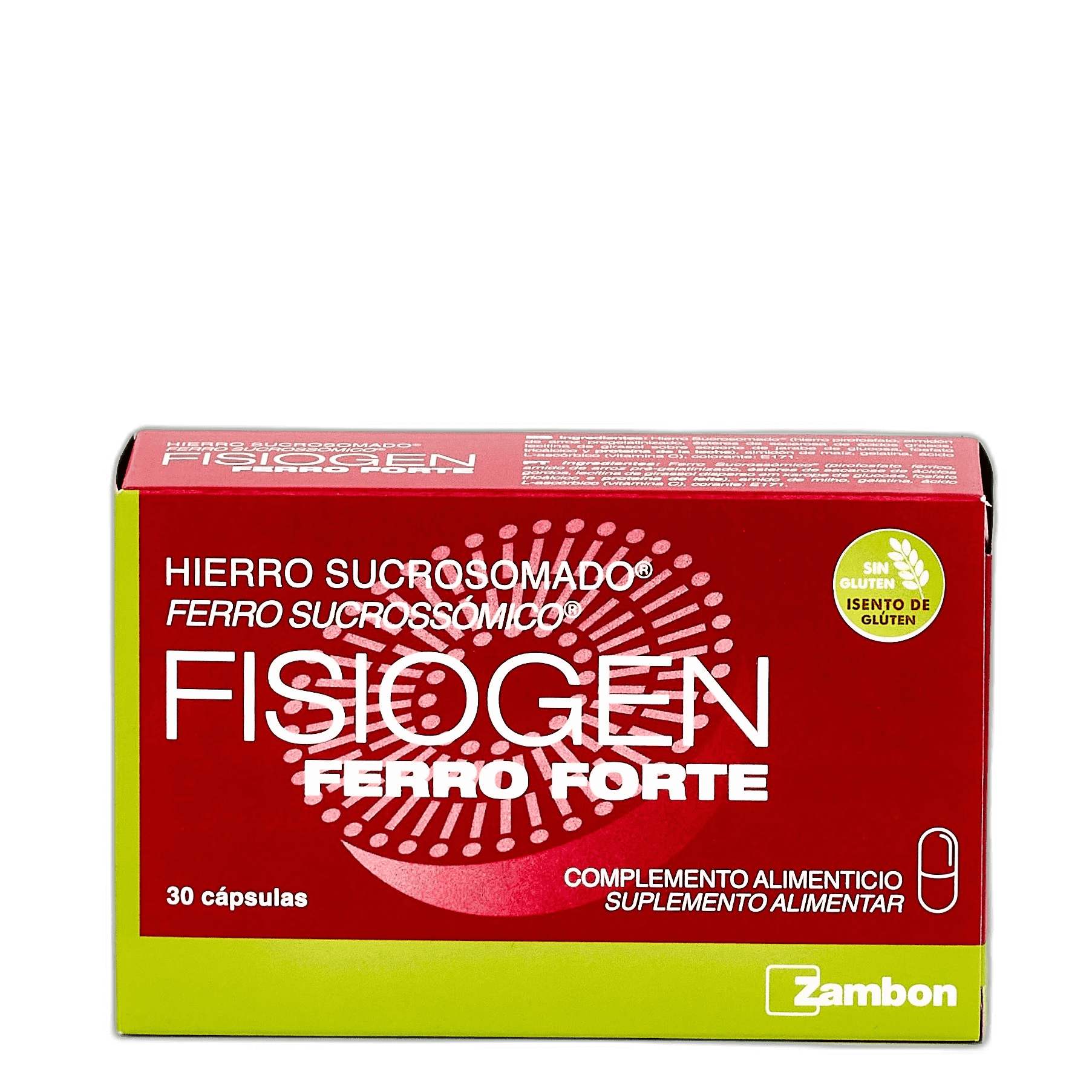 Imagen de FISIOGEN FERRO FORTE 30 CAPSULAS