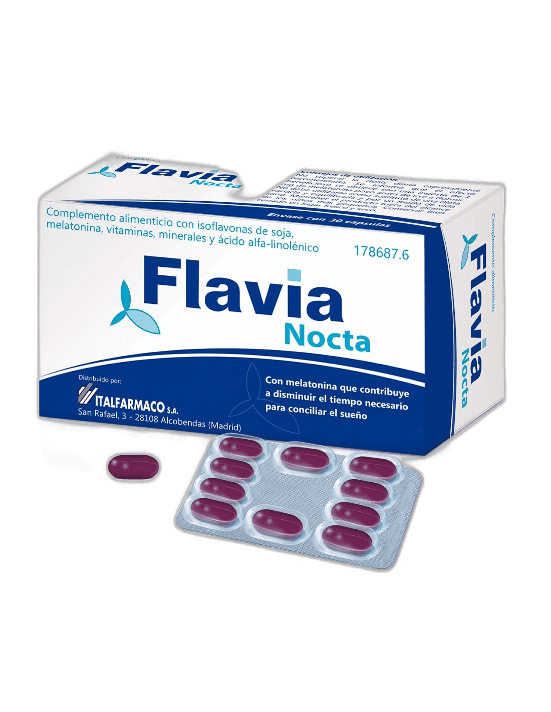 Imagen de FLAVIA NOCTA 30 CAPS