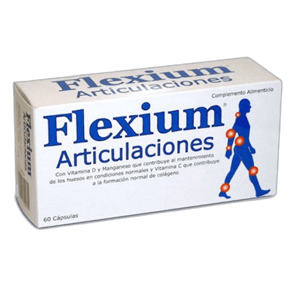 Imagen de FLEXIUM ARTICULACIONES 60 CAPSULAS