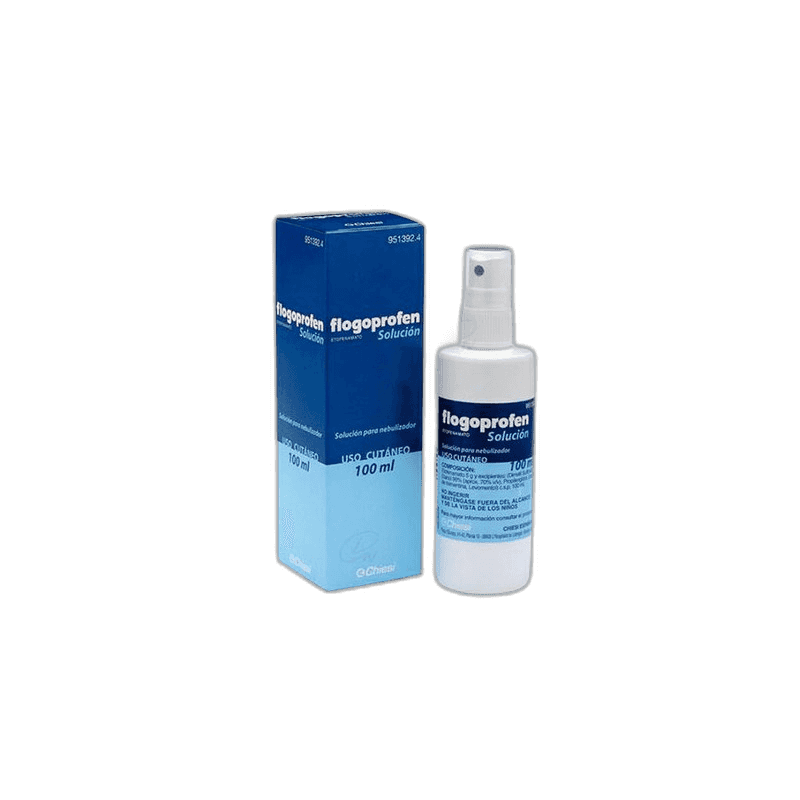 Imagen de FLOGOPROFEN 50 mg/ml SOLUCION PARA PULVERIZACION CUTANEA 1 FRASCO 100 ml