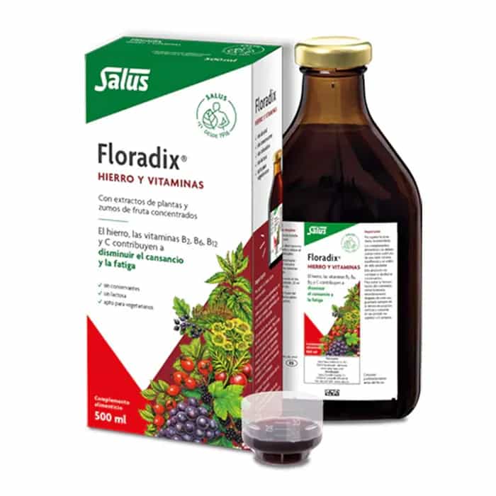 Imagen de Floradix Hierro + Vitaminas 500 Ml