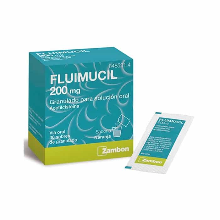 Imagen de FLUIMUCIL 200 MG 30 SOBRES