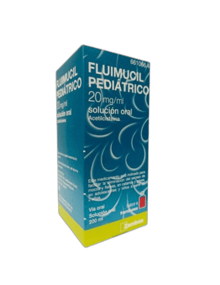 Imagen de FLUIMUCIL PEDIATRICO 20 mg/ml SOLUCION ORAL 1 FRASCO 200 ml