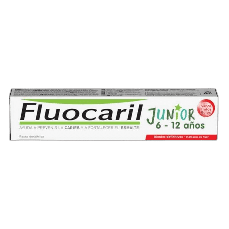 Imagen de FLUOCARIL JUNIOR 6-12 AÑOS 1 ENVASE 75 ML FRUTOS ROJOS