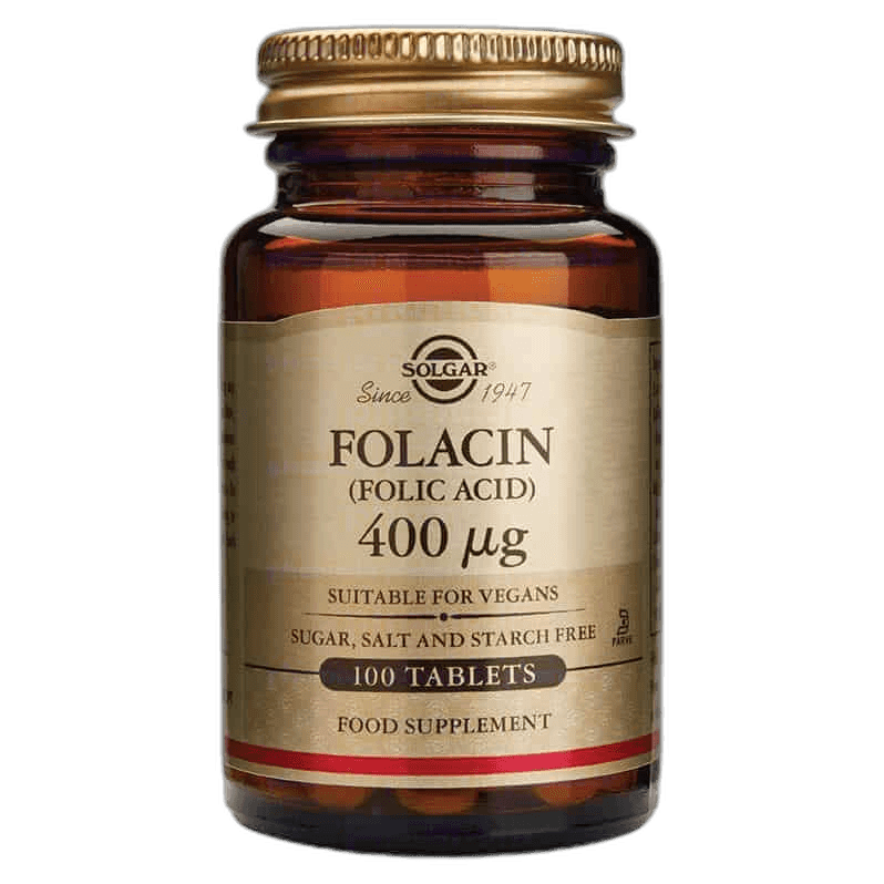 Imagen de FOLACIN 400 MG 100 TABLETAS SOLGAR