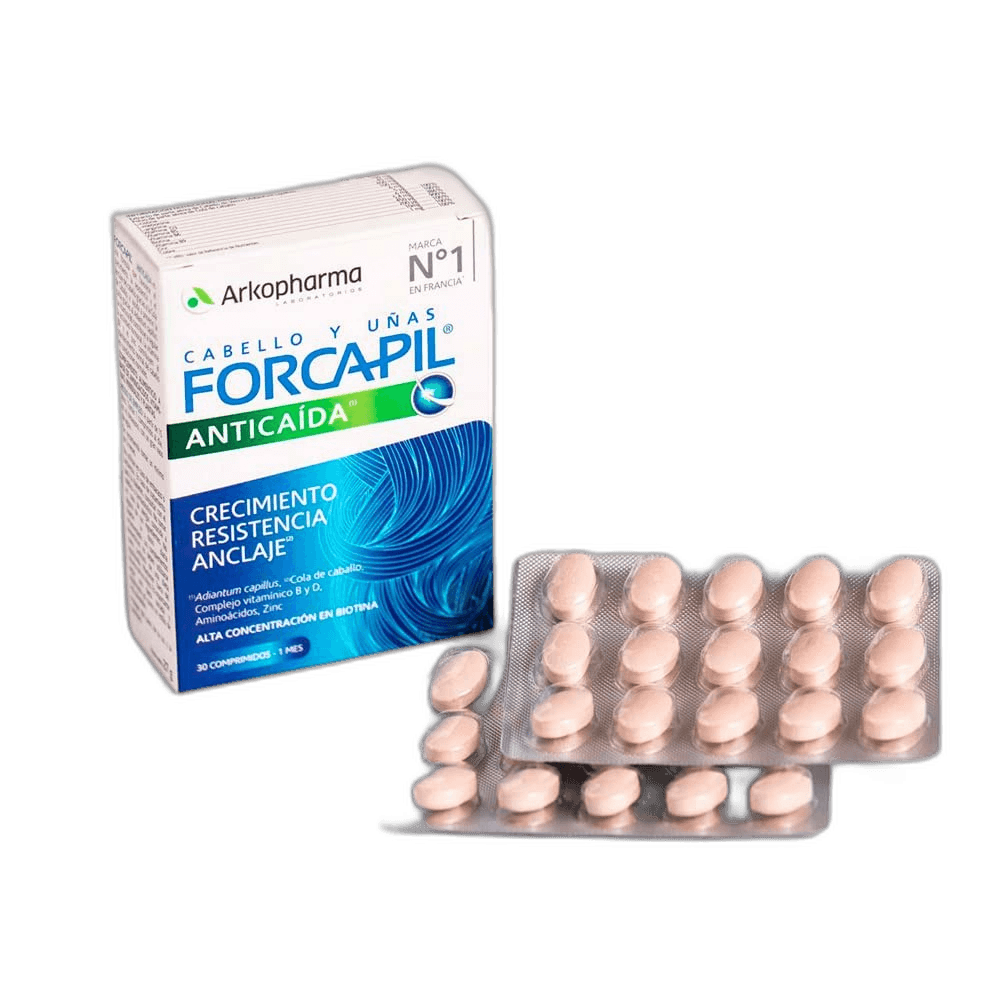 Imagen de FORCAPIL ANTICAIDA 30 COMPRIMIDOS