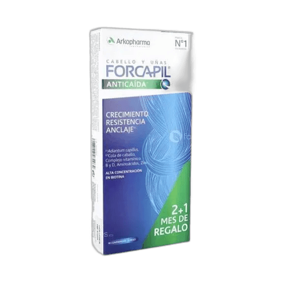 Imagen de FORCAPIL ANTICAIDA 90 COMPRIMIDOS PACK