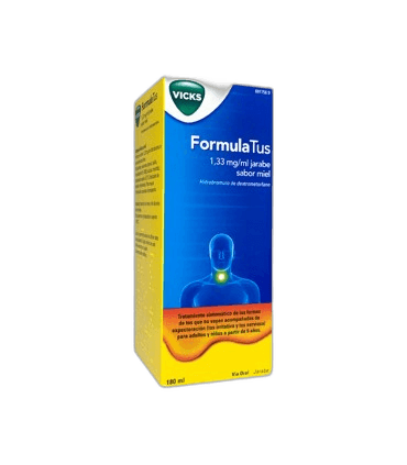 Imagen de FORMULATUS 1,33 mg/ml JARABE 1 FRASCO 180 ml (SABOR MIEL)
