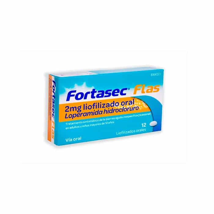 Imagen de FORTASEC FLAS 2 MG 12 COMPRIMIDOS