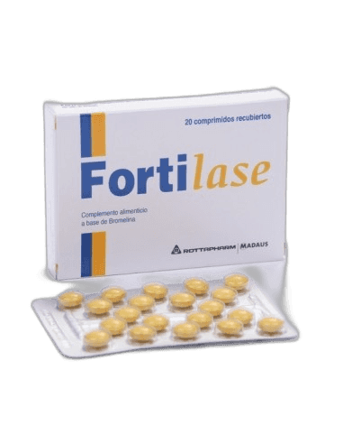 Imagen de FORTILASE 20 COMPRIMIDOS RECUBIERTOS