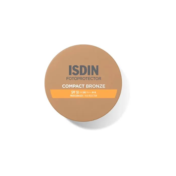 Imagen 2 de Fotoprotector Isdin Compact Bronce Spf50+ 10 Gr