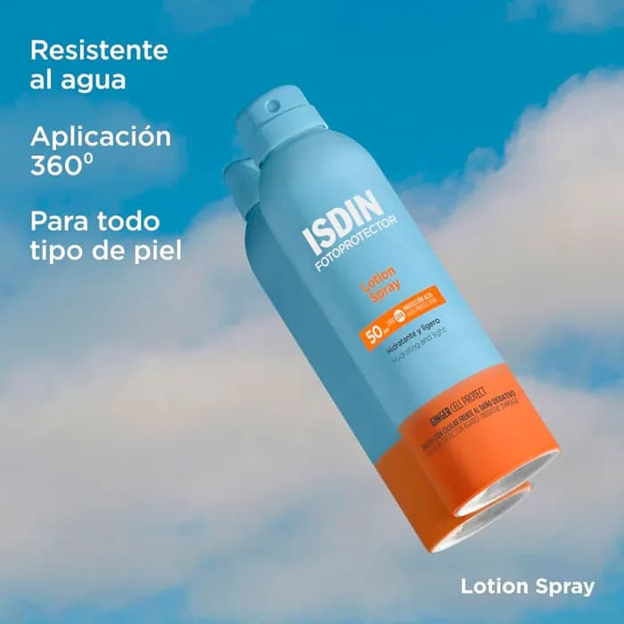 Imagen 3 de Fotoprotector Isdin Extrem Spf50+ Spray 200 Ml