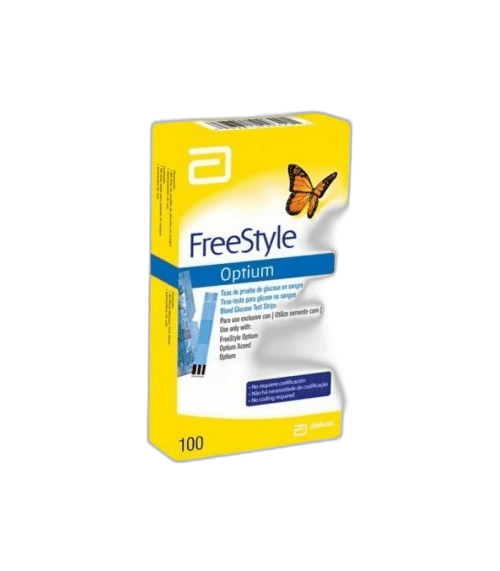 Imagen de FREESTYLE OPTIUM TIRAS REACTIVAS 100 UD