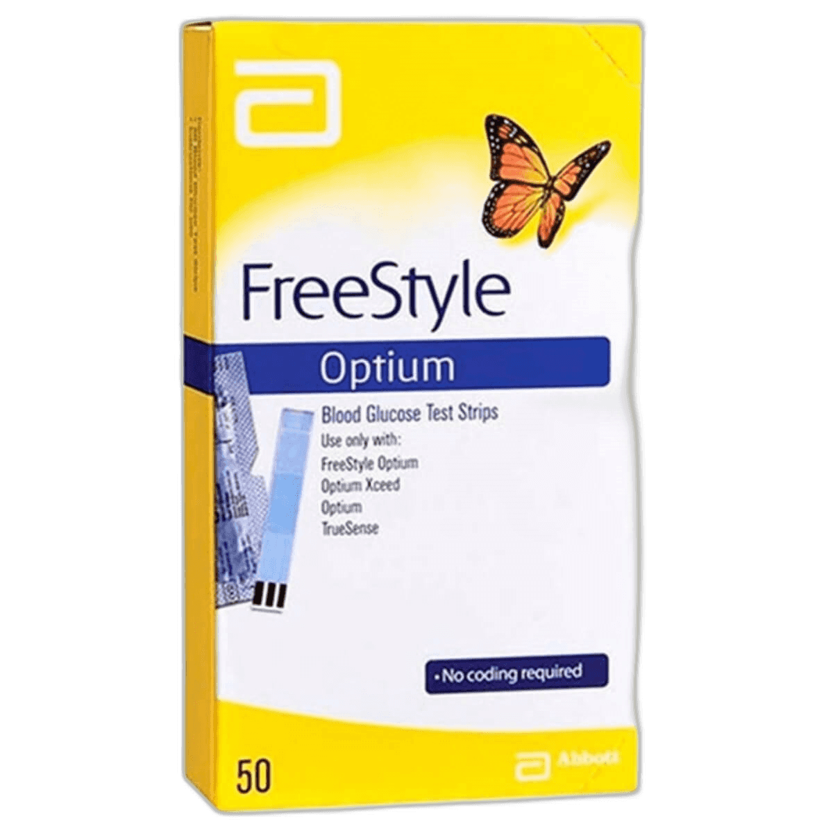 Imagen de FREESTYLE OPTIUM TIRAS REACTIVAS 50 UD